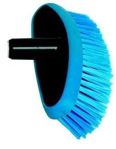 Image de Balai'passage eau' 26cm optim fibre pbt souple bleu