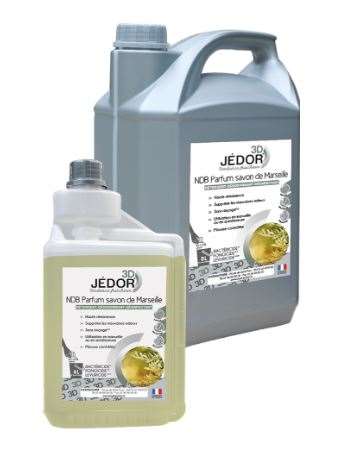 JEDOR 3D détergent désinfectant désodorisan SAVON MARSEIL 5L