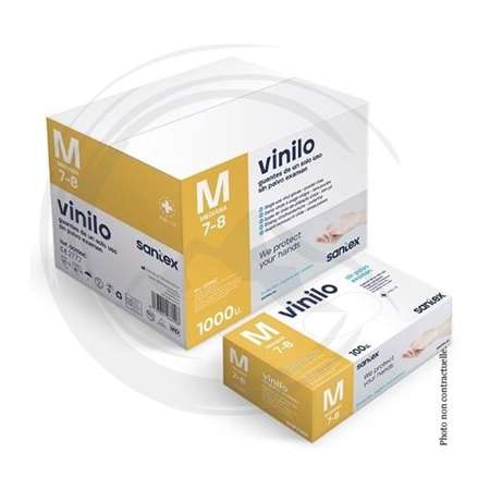 Image de GANT VINYLE NP TAILLE 7 / 8 - BOITE DE 100