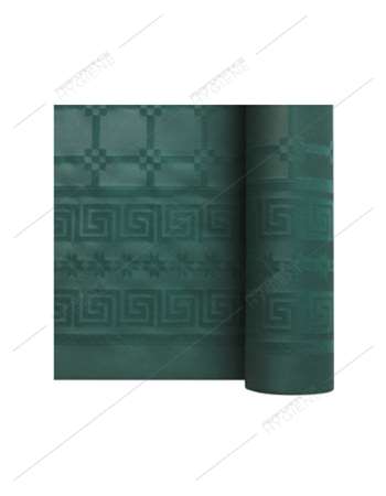 Nappe rlx damassée VERT FONCE 1,20m x 50m