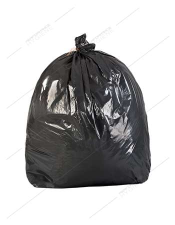 Image de Sacs poubelles PE BD NOIR 160L c/100