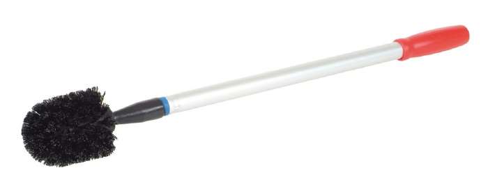 Image de Brosse wc noire avec manche