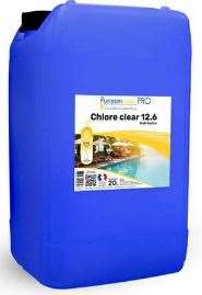 PURISSIM''EAU - 0526 - chlore clear 12.6 20L PROFESSIONNEL