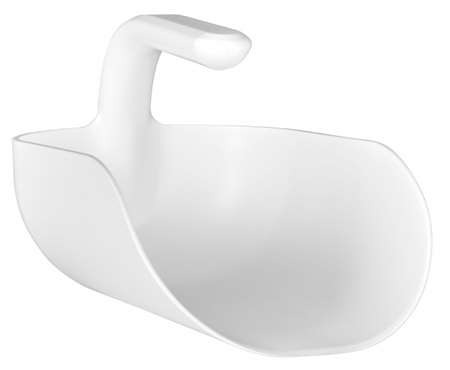 Image de Pelle à Main Ergonomique, 2 L, Blanc