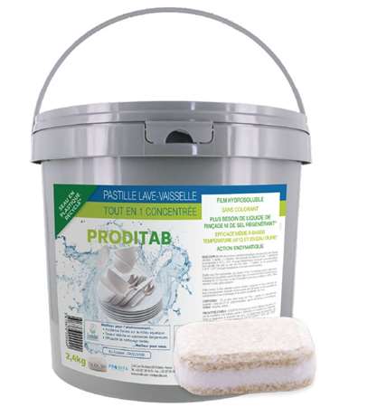 Pastille vaisselle - Tout en 1 Ecolabel - 150 Tablettes