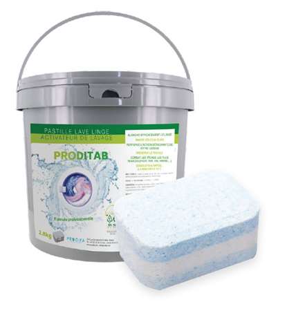 Pastille linge - Activateur de lavage - 125 Tablettes