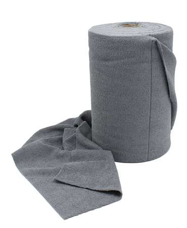 Image de Bobine Tricot First Microfibre gris 30x30cm (75 pcs)