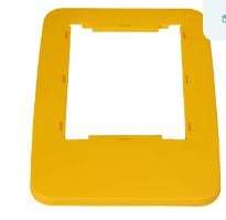 Image de Cadre couvercle pour PB-1080 & PB-1090 Jaune - RAL 1023