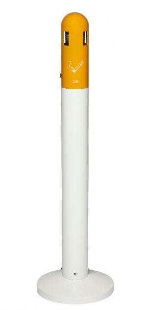 Image de Cendrier tubulaire 3L - Base Blanc