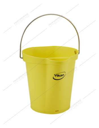Image de Seau alimentaire bec verseur gradué 6L JAUNE-56886