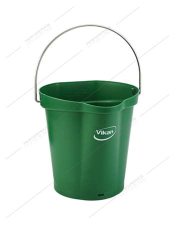 Image de Seau alimentaire bec verseur gradué 6L VERT - 56882