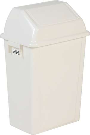 Image de Collecteur mural à couvercle basculant 20L Blanc
