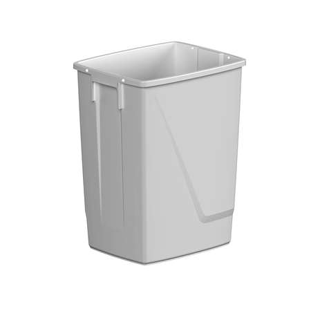 Image de Poubelle 50l atlax flip blanc sans couv