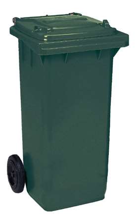 Image de Poubelle 120l vert s/pedale